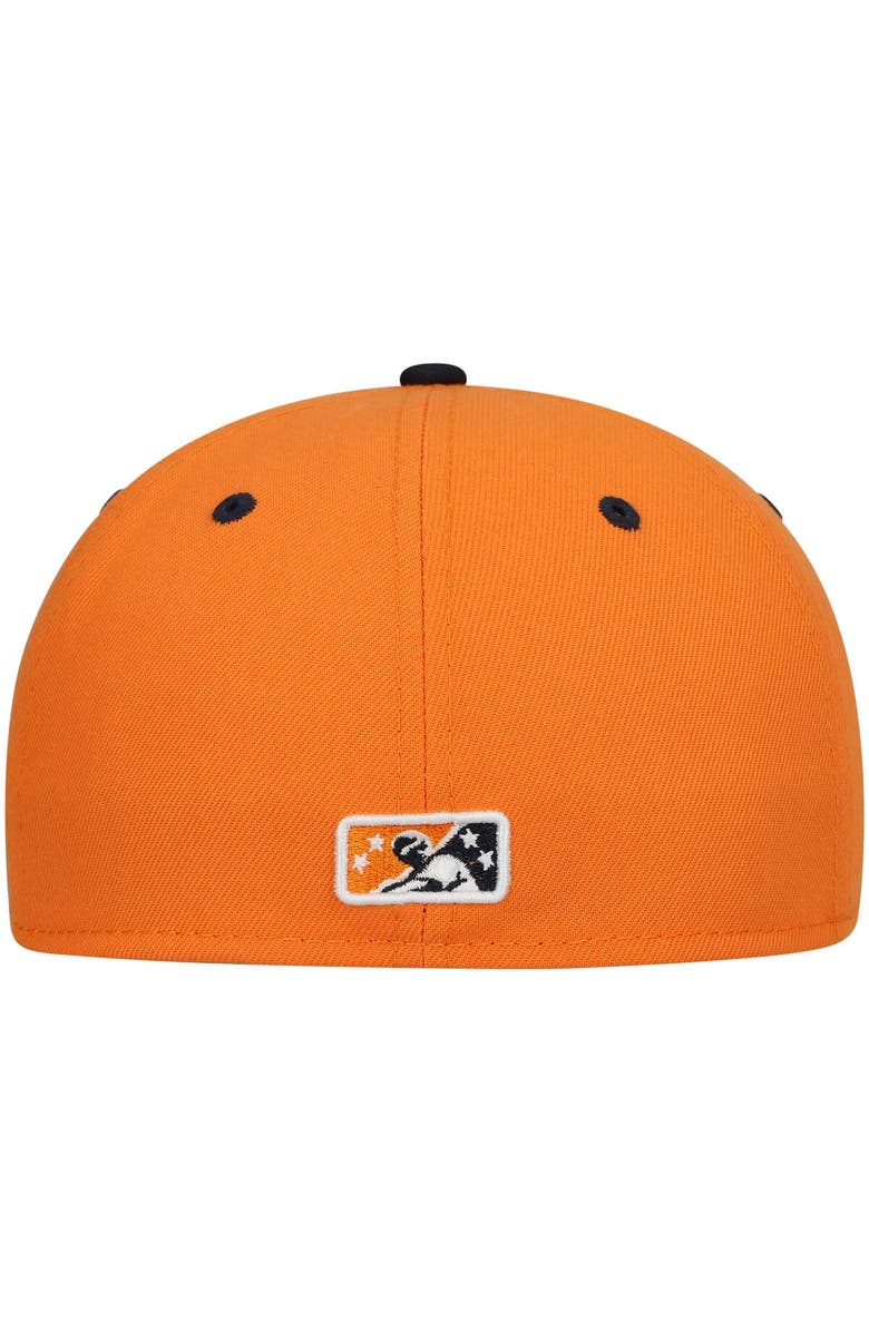 New Era Men's New Era Orange Midland Rockhounds Authentic Collection ...