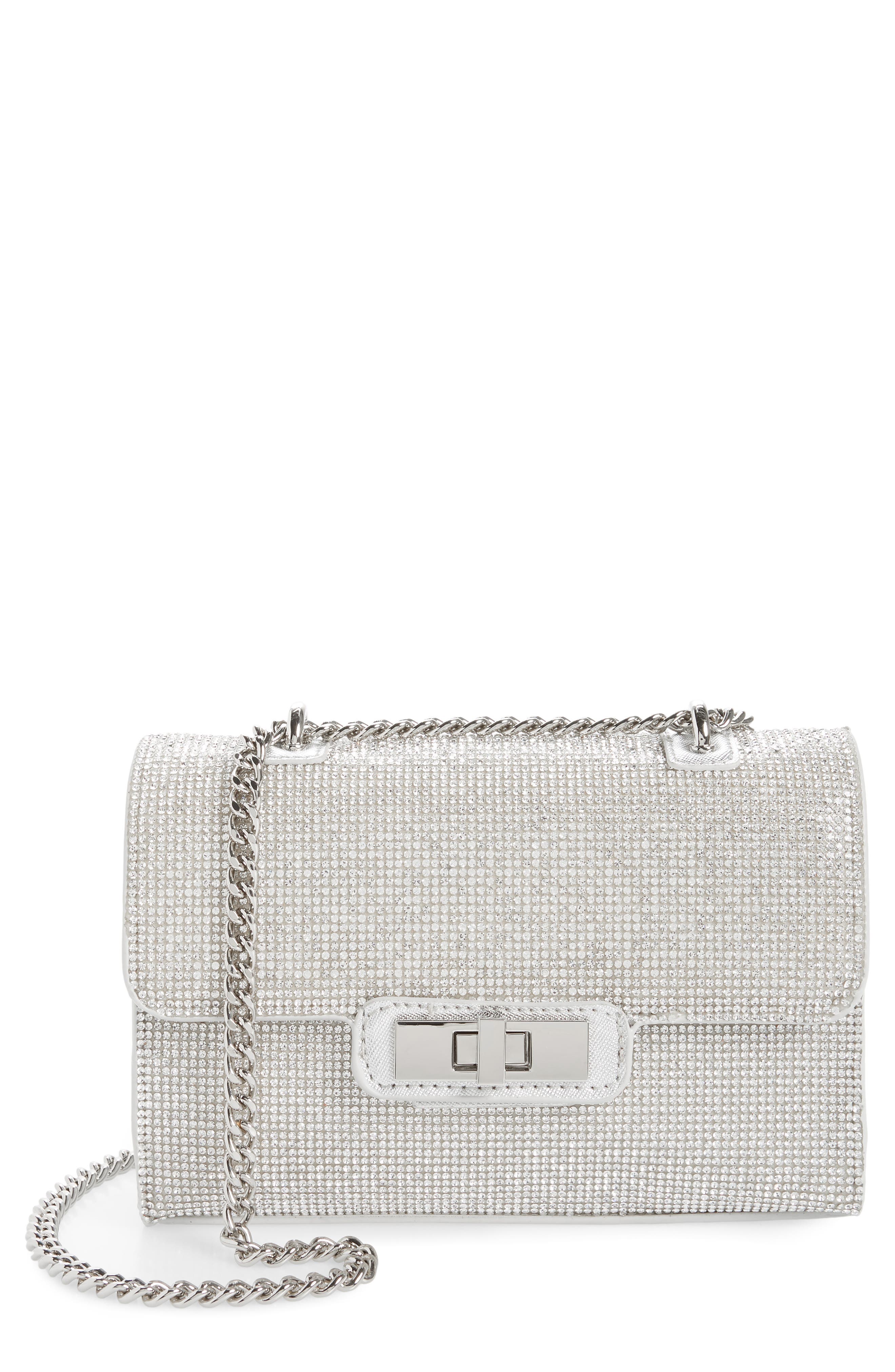 steve madden silver bag