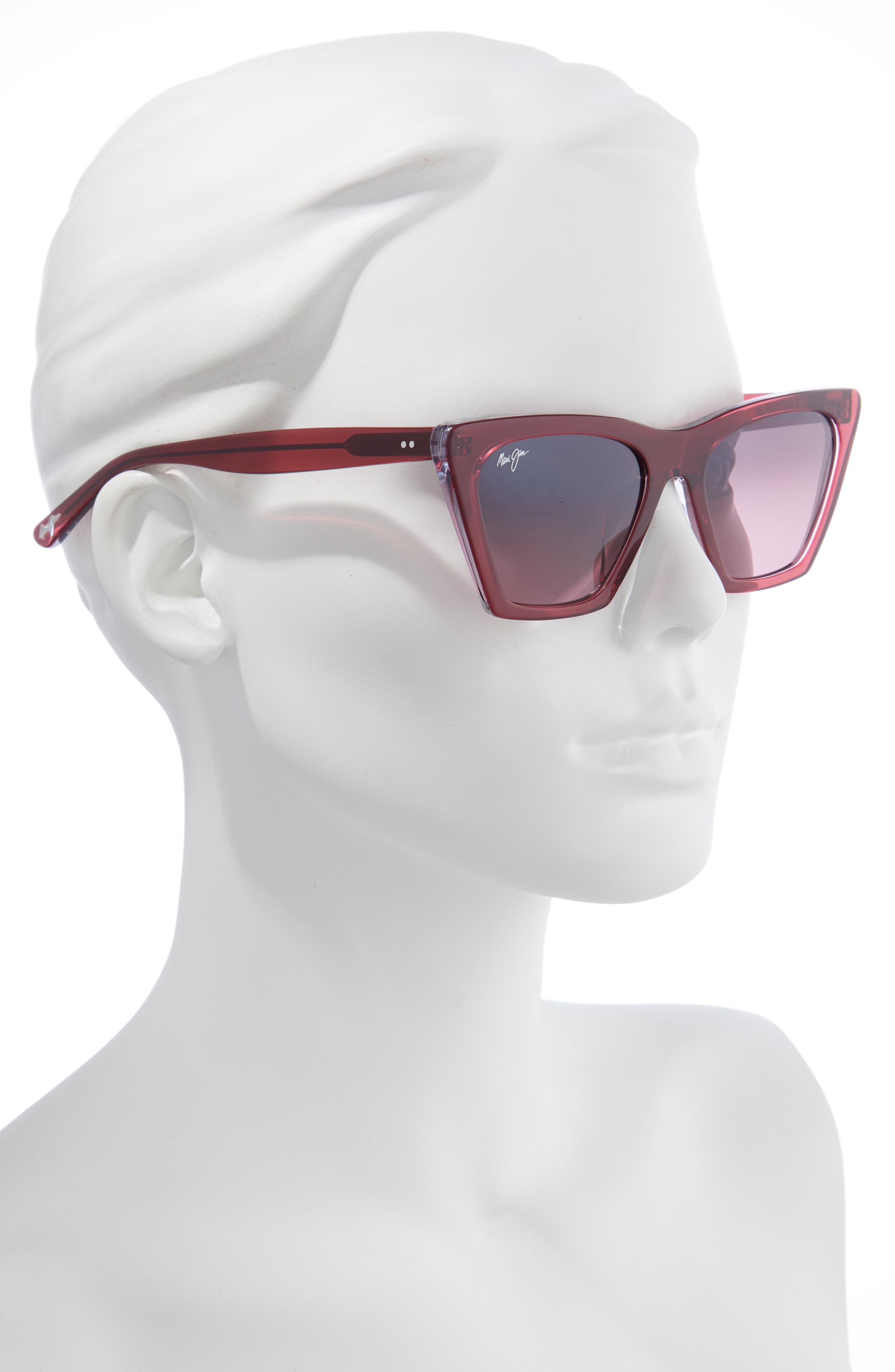 Maui Jim Kini Kini 54mm Polarized Cat Eye Sunglasses Nordstrom