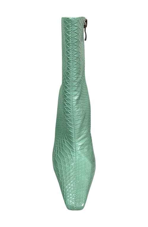 Ninety Union Fire Snip Toe Bootie In Mint