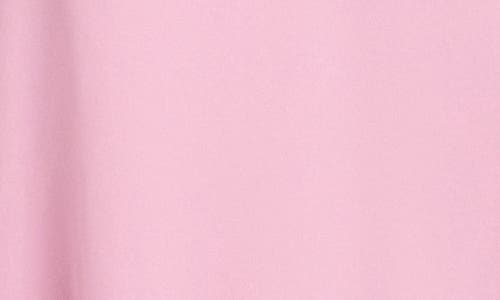 Karen Kane Layered Crepe Top In Pink