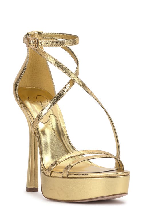 Jessica Simpson Jewelria Ankle Strap Platform Sandal at Nordstrom,