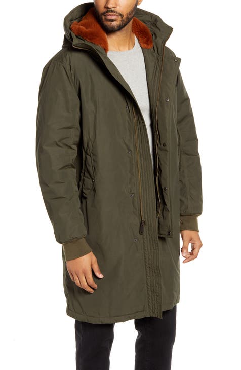 Parkas Coats for Men for sale