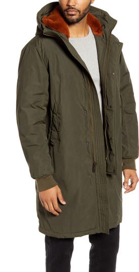 Th tech faux fur best sale hood parka