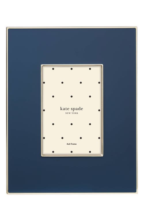 Kate Spade New York make it pop 4 x 6 picture frame in Navy at Nordstrom