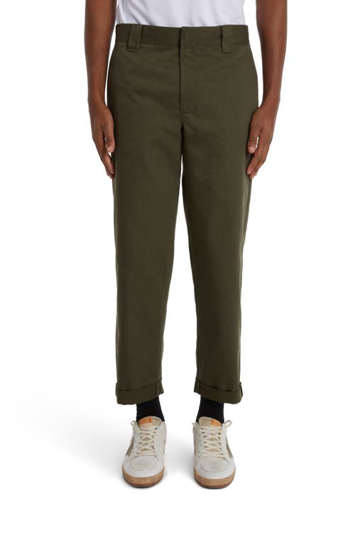 Golden Goose Skate Fit Chinos in Military Green at Nordstrom, Size 36 Us