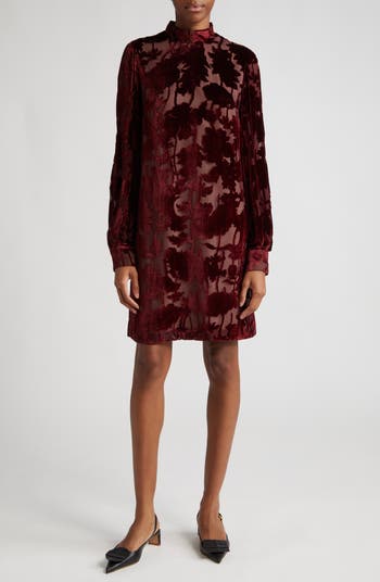 Sam edelman shop velvet burnout dress