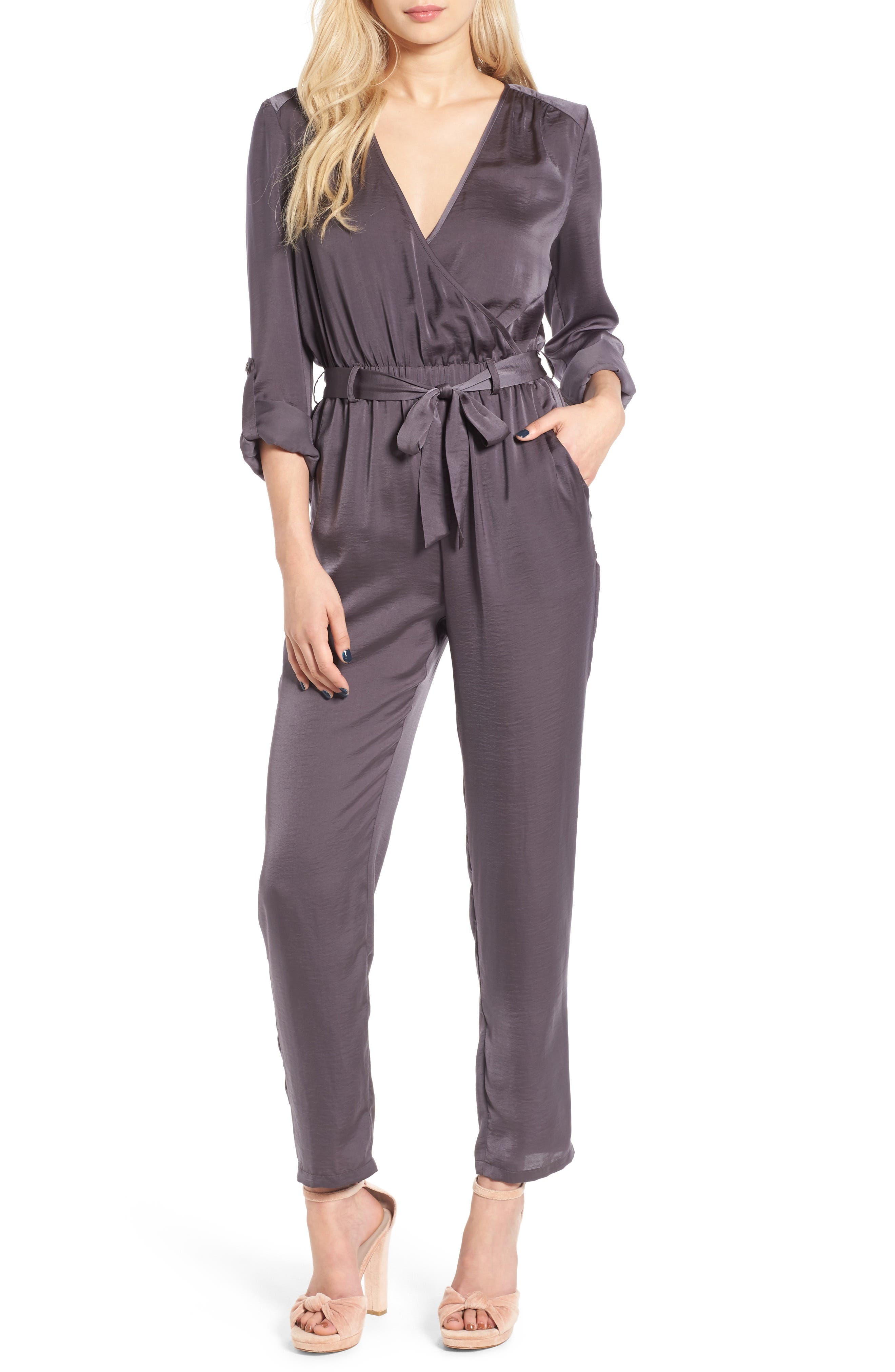 leith surplice jumpsuit