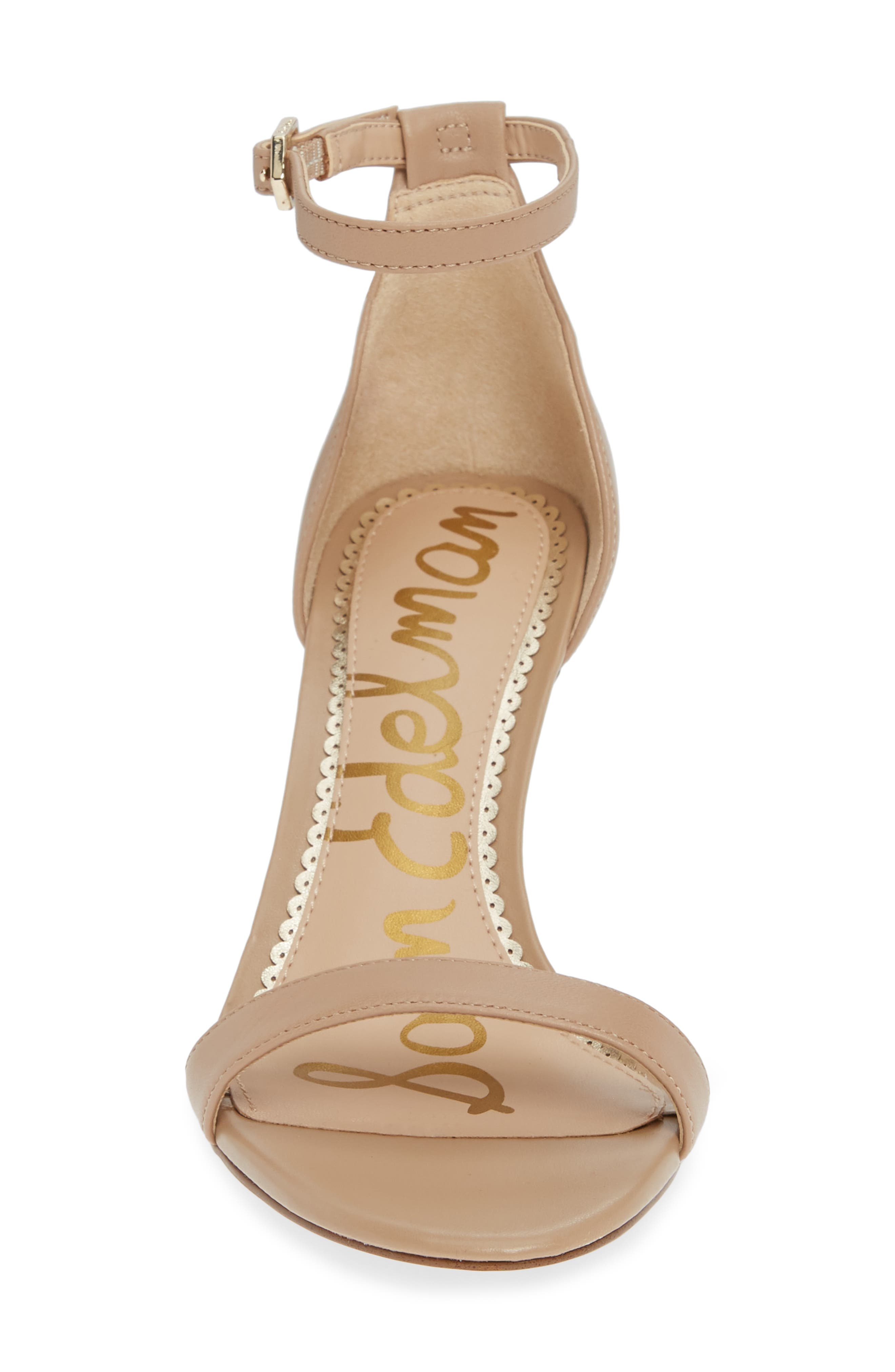 SAM EDELMAN,
                            'Patti' Ankle Strap Sandal,
                            Alternate thumbnail 100, color,
                            256