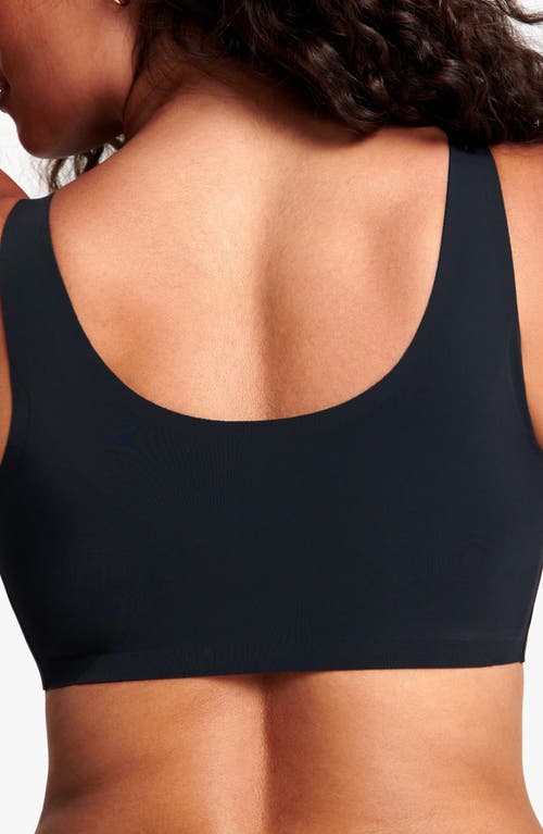 Shop Evelyn & Bobbie The Bobbie Scoop Bra In Black