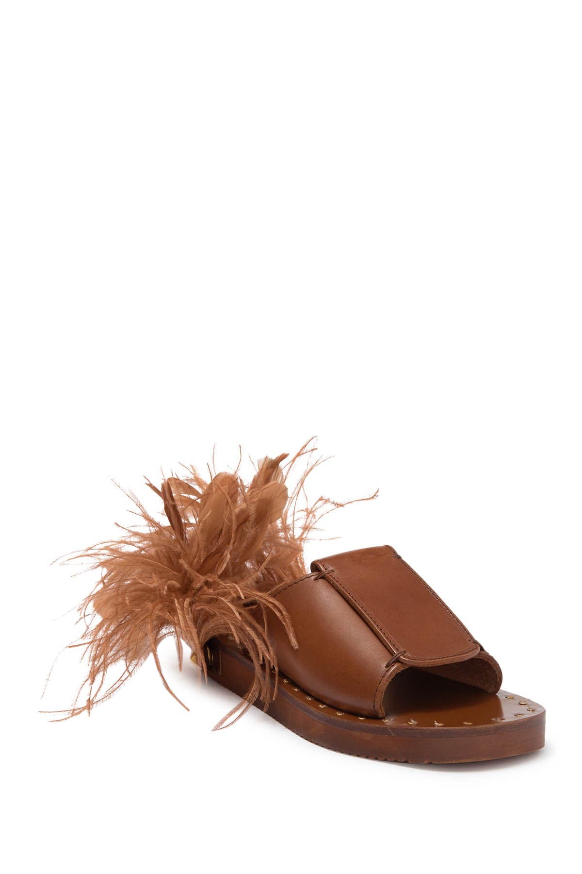 Valentino Garavani Platform Slip-on Sandal In Tan