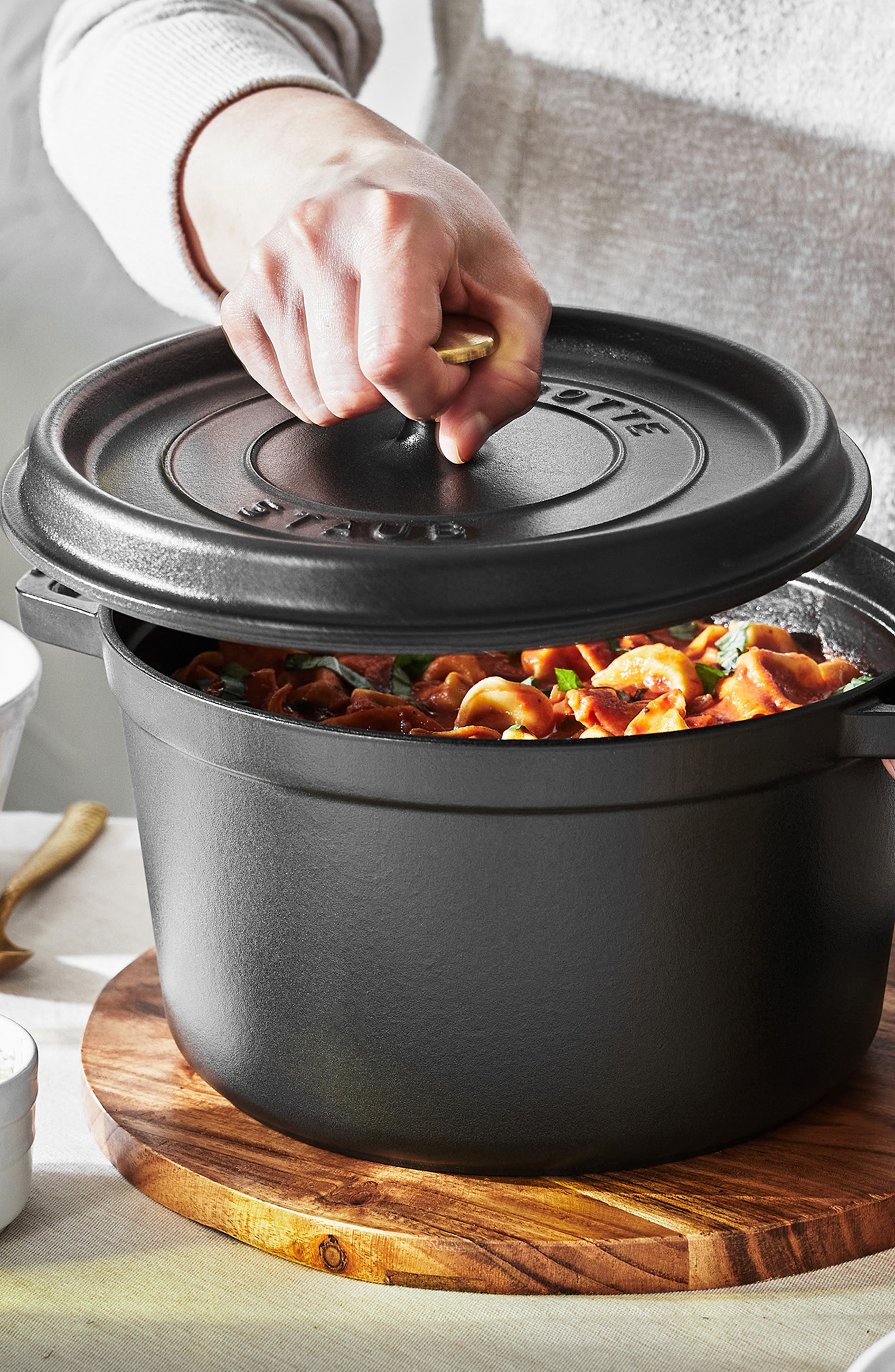 Staub 5Quart Enameled Deep Cast Iron Dutch Oven Nordstrom