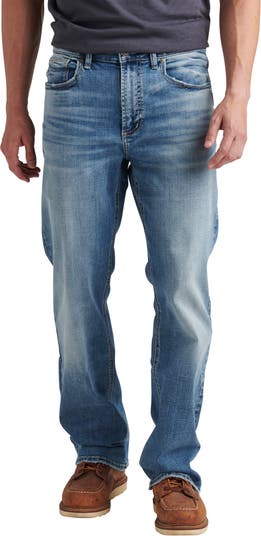 Silver Jeans Co. Grayson Easy-Fit Straight-Leg Jeans