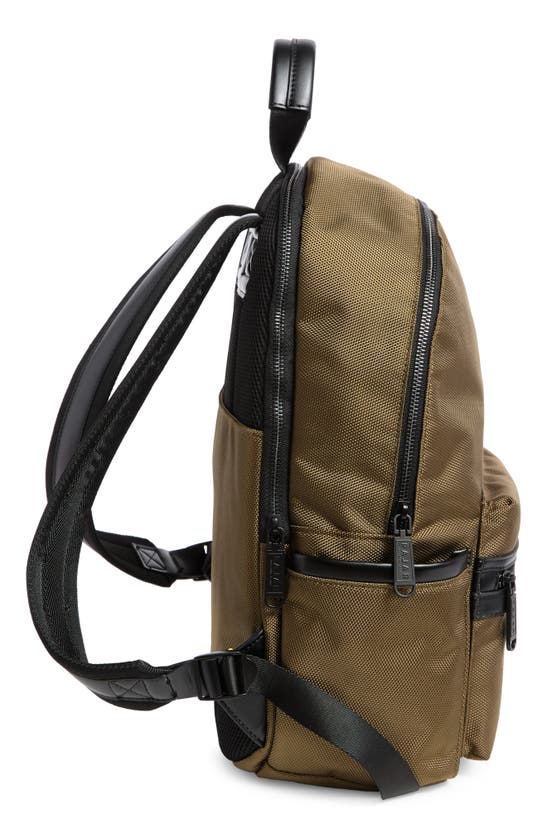 Shop Pajar Ballistic Nylon Backpack In Military Olive