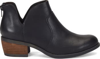 B O C BY B RN B O C by Born Lucy Notched Topline Block Heel Bootie