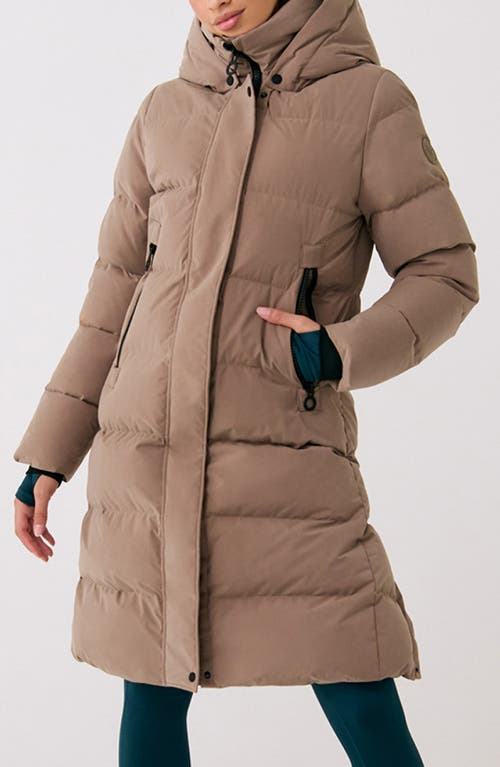 Lole Après Waterproof Down Parka In Fossil