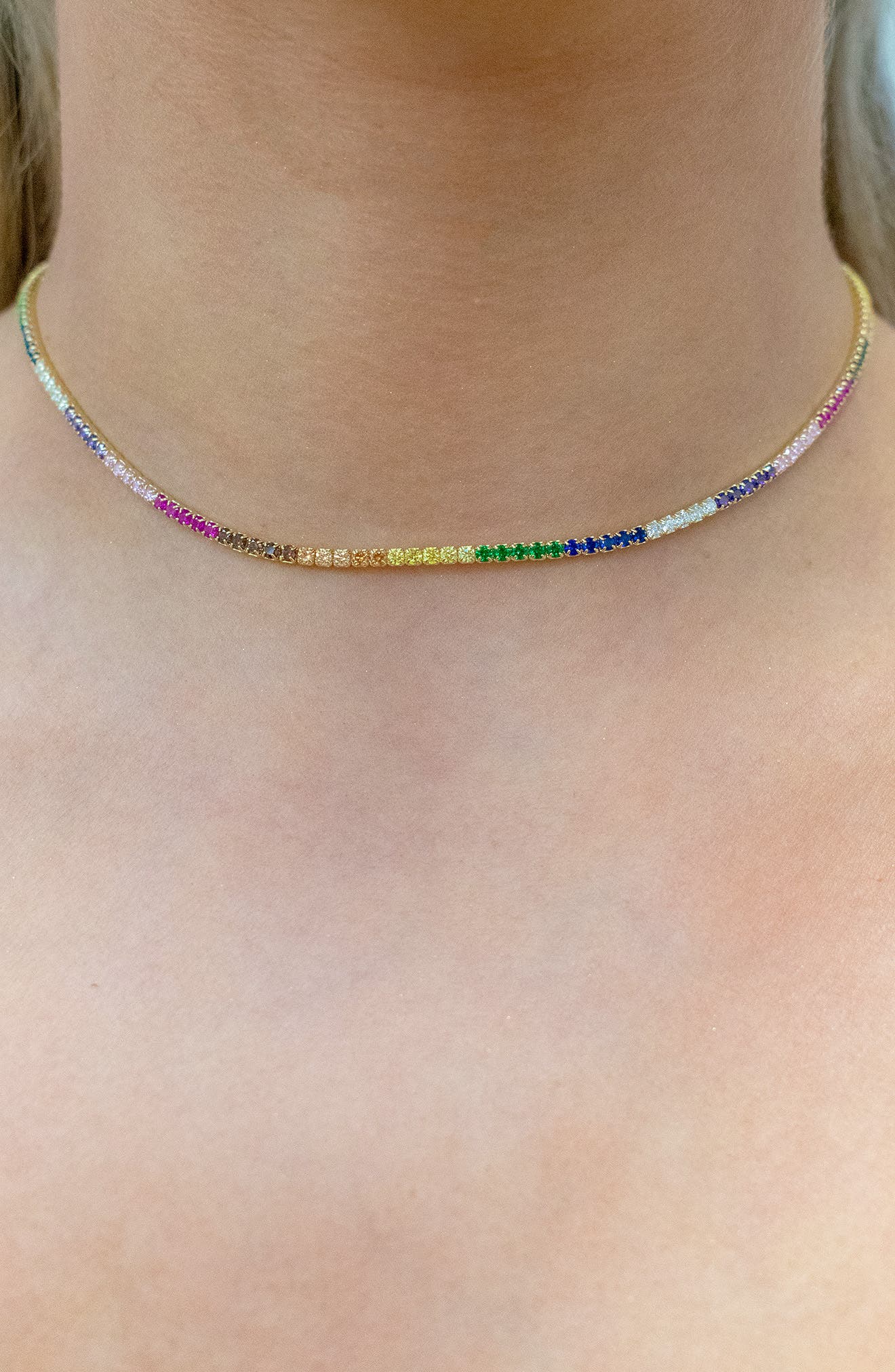 nordstrom rainbow necklace