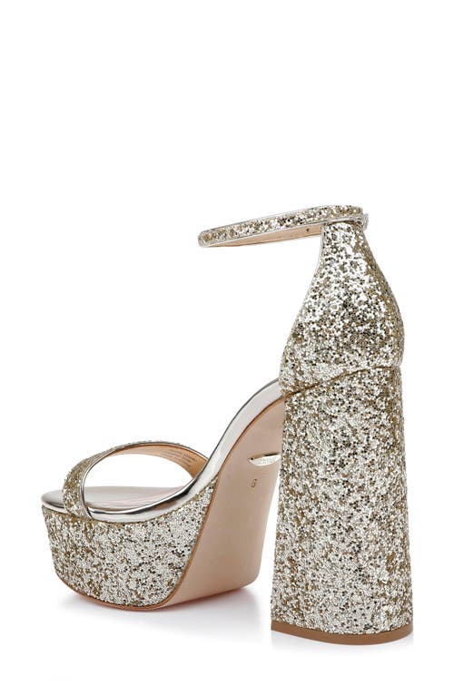 BADGLEY MISCHKA BADGLEY MISCHKA COLLECTION PARTY ANKLE STRAP PLATFORM SANDAL