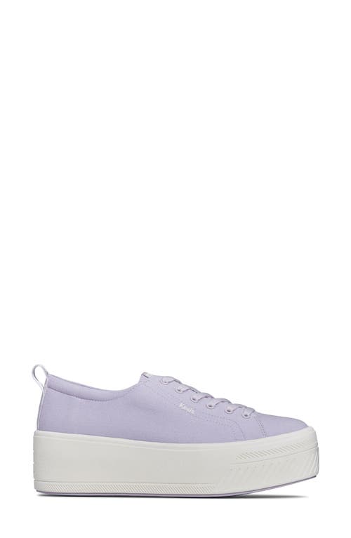 Shop Keds ® Sklyer Platform Sneaker In Light/pastel Purple Canvas