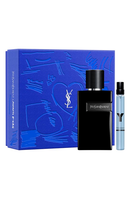 Saint Laurent Y Le Parfum Set $225 Value In White