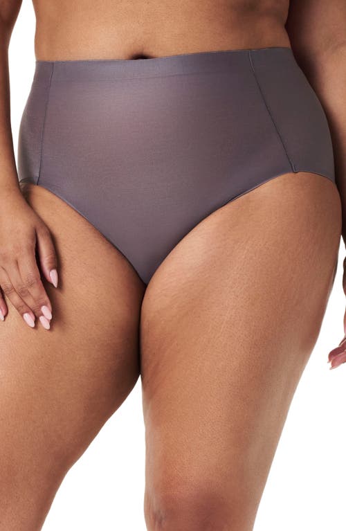 Shop Spanx ® High Waist Briefs In Mythical Grey