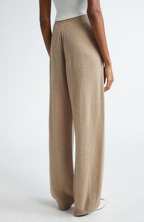 Shop Stella Mccartney Cashmere Blend Sweater Knit Joggers In Beige