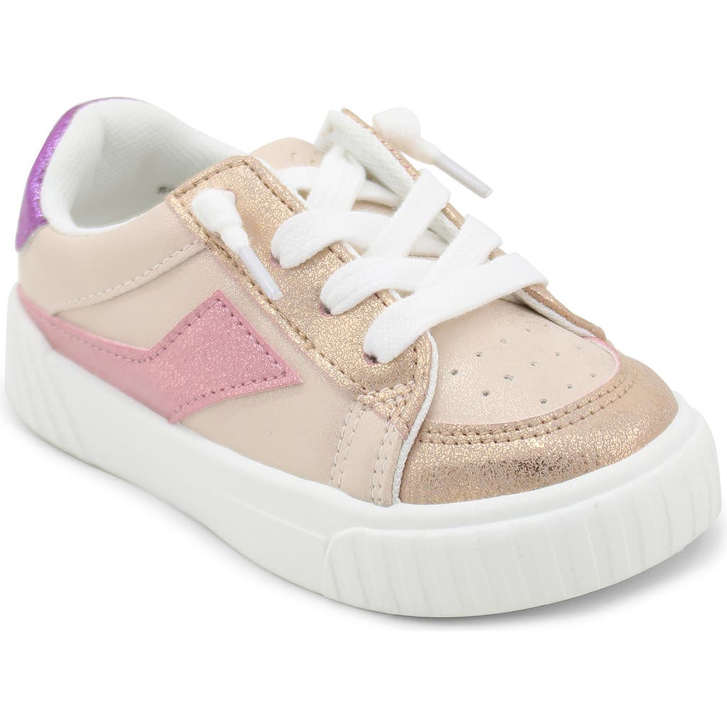 Shop Blowfish Footwear Kids' Willa Sneaker In Rose Gold/rose/purple