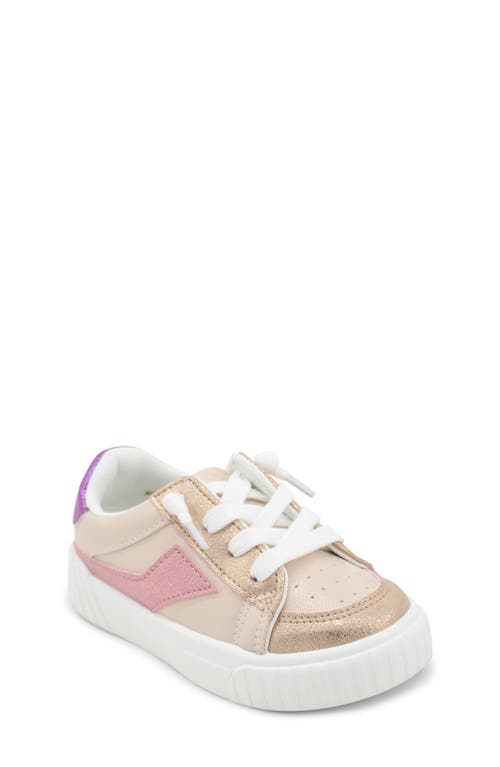 Shop Blowfish Footwear Kids' Willa Sneaker In Rose Gold/rose/purple