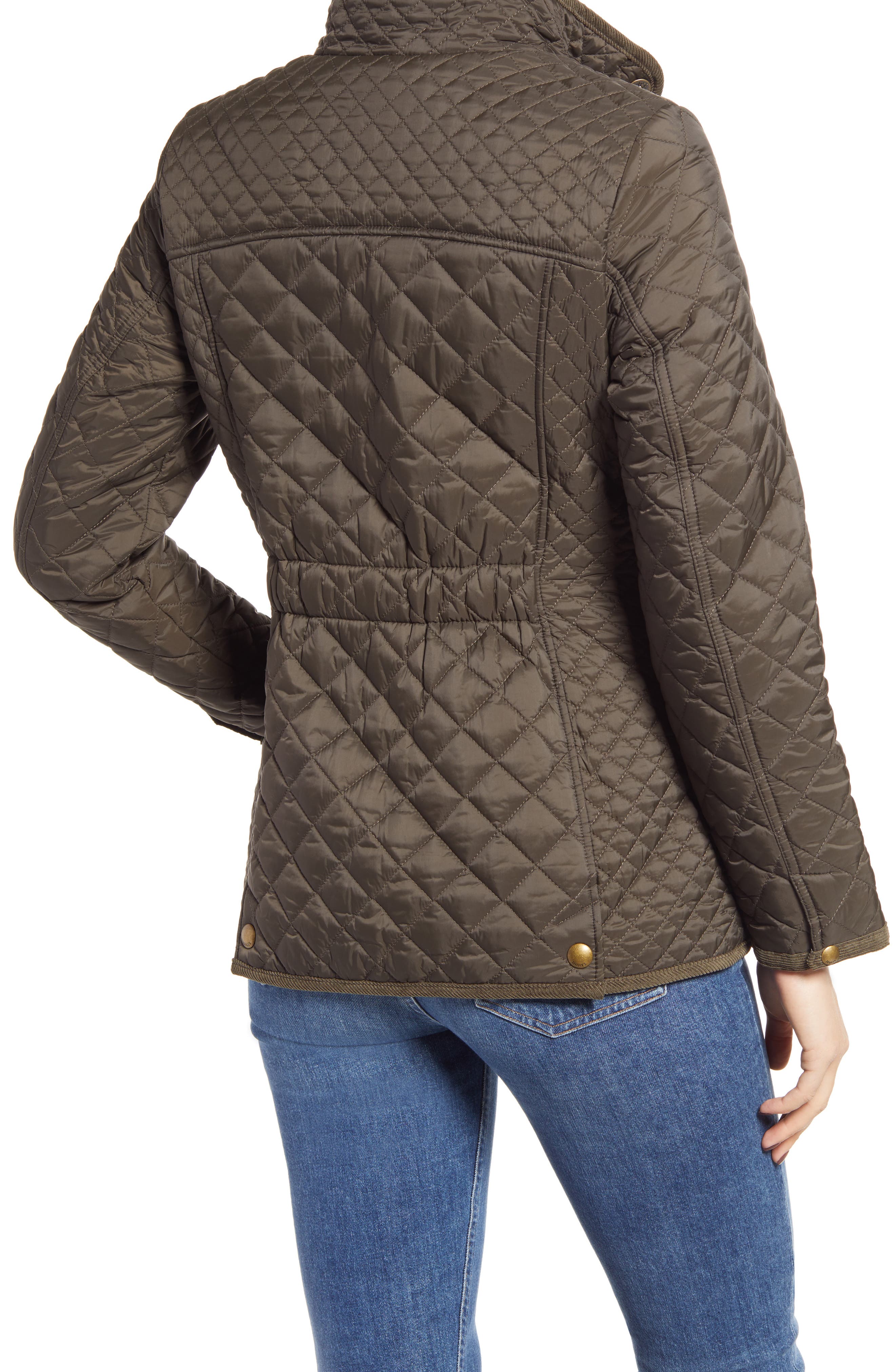 joules newdale quilted jacket green 