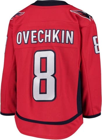 Outerstuff Youth Alexander Ovechkin Red Washington Capitals Home Premier Player Jersey Nordstrom