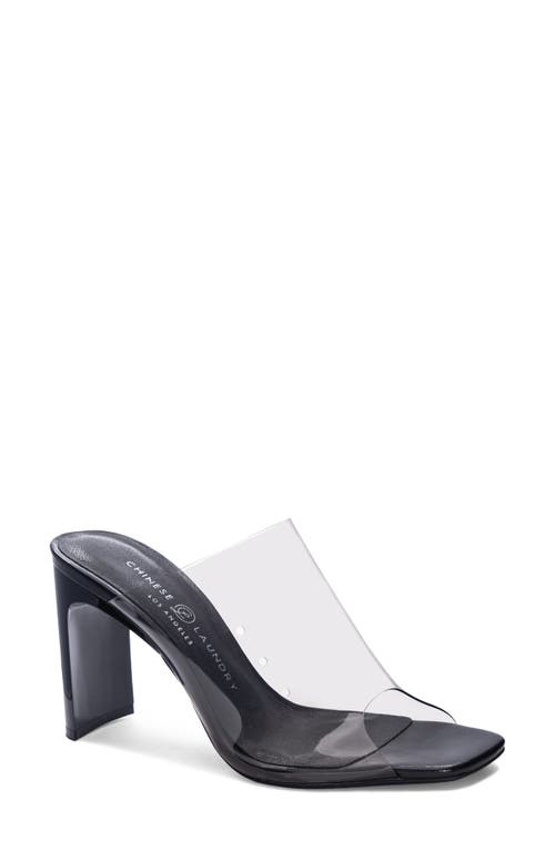 Chinese Laundry Jazzz Slide Sandal in Smoke