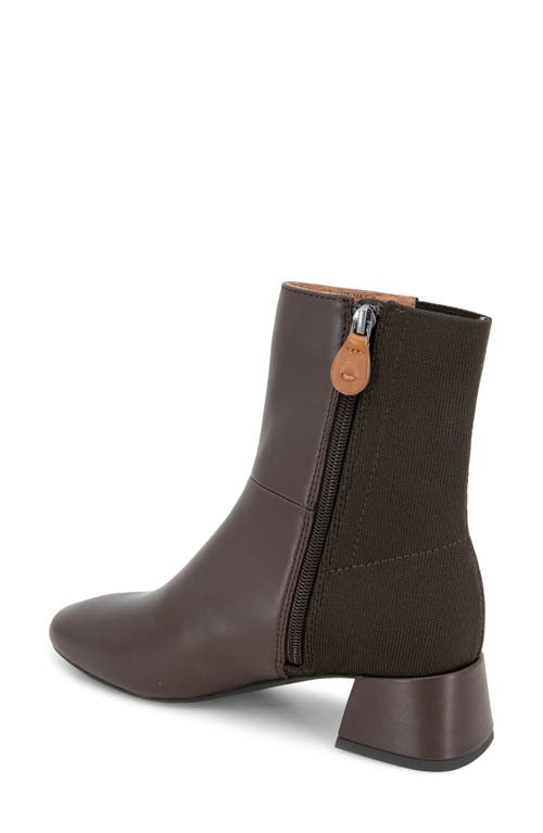 Shop Gentle Souls By Kenneth Cole Eileen Bootie In Chocolate Leather