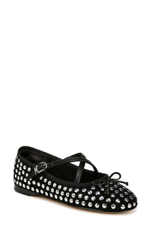 Shop Circus Ny By Sam Edelman Zuri Stud Ballet Flat In Black