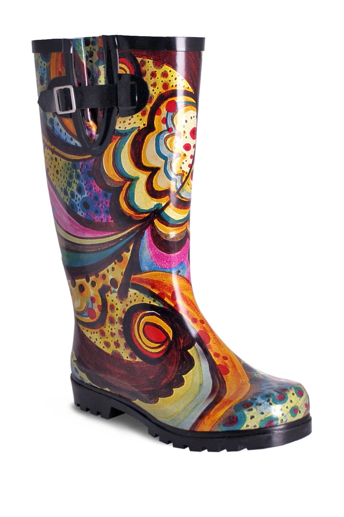 Nomad Footwear Drench Waterproof Rain Boot In Turquoise Monet