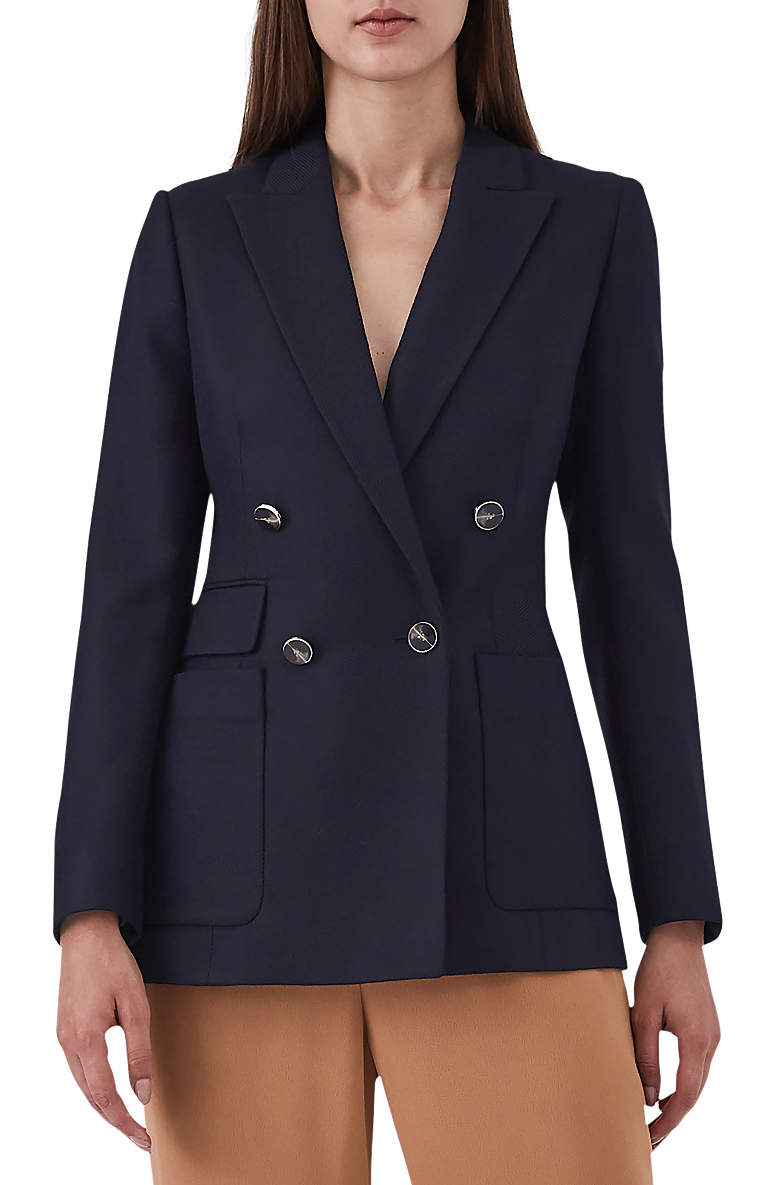 reiss mens peacoat