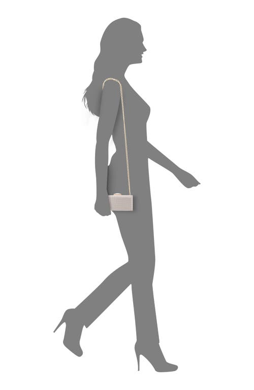 Shop Nina Hillery Frame Clutch In Platino