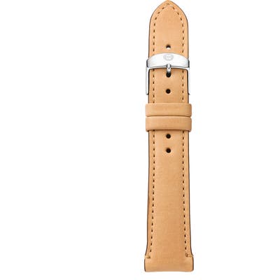 Michele 1m Leather Watch Strap