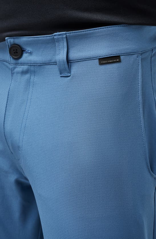 Shop Travismathew Wanderlust Chino Shorts In Copen Blue