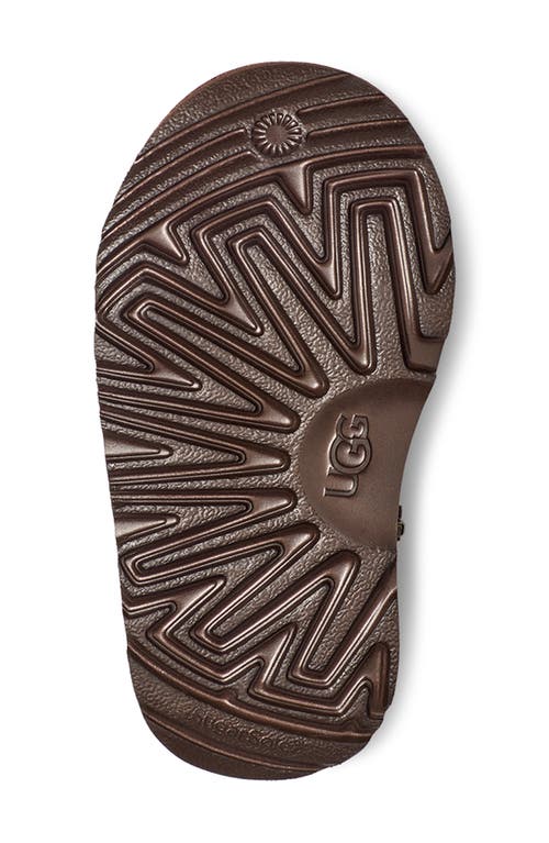 Ugg(r) Kids' Classic Ultra Mini Water Resistant Boot In Burnt Cedar