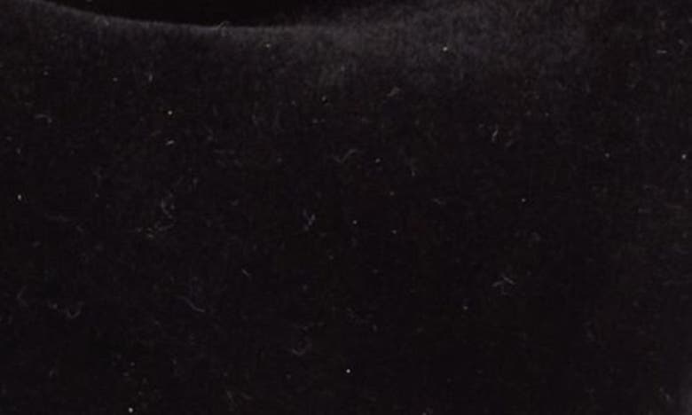 Clifton Wilson Silk Velvet Bow Tie In Black