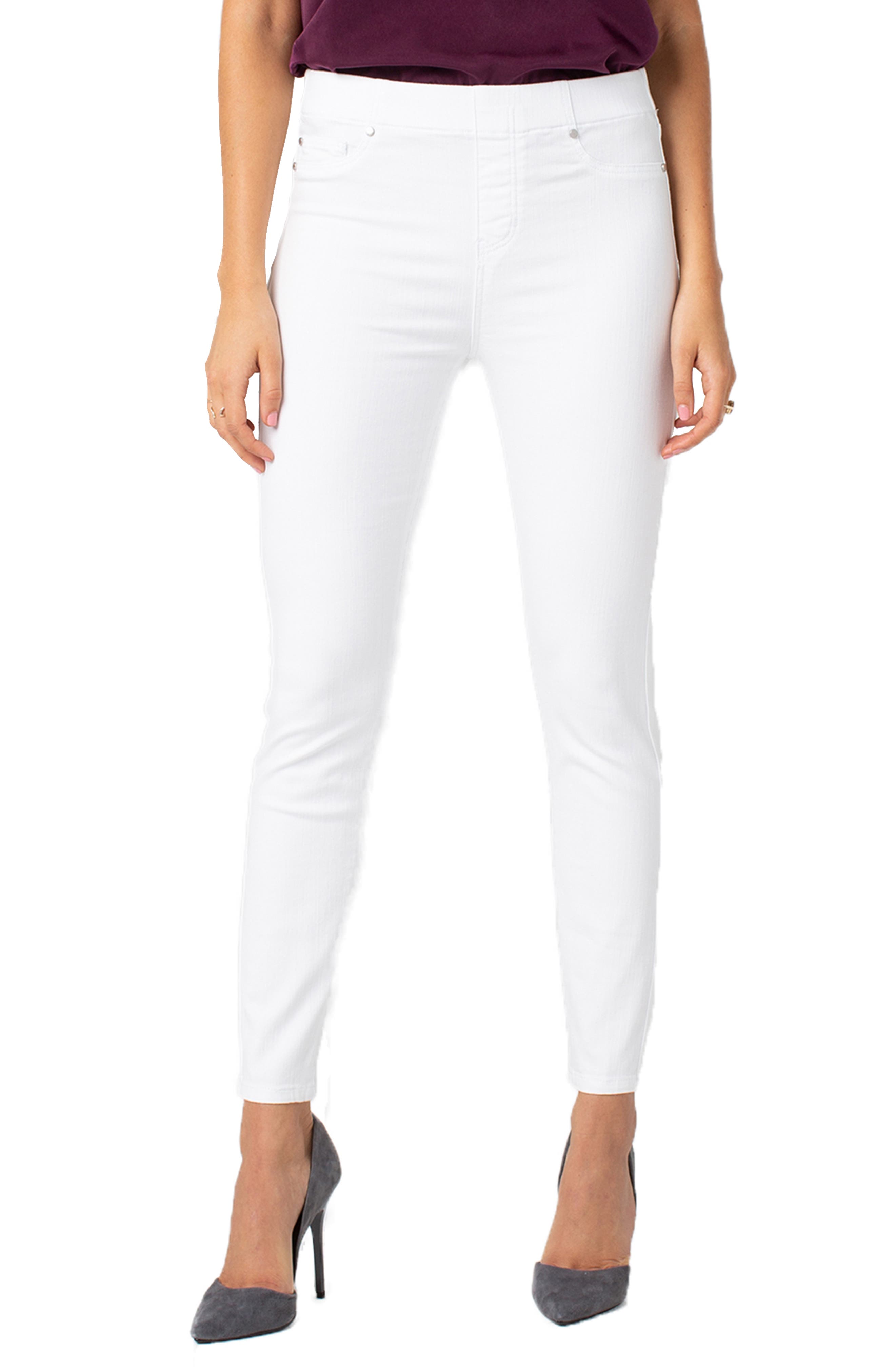 Women's Liverpool Chloe Pull-On Ankle Skinny Jeans Women's Liverpool Chloe Pull-On Ankle Skinny Jeans
