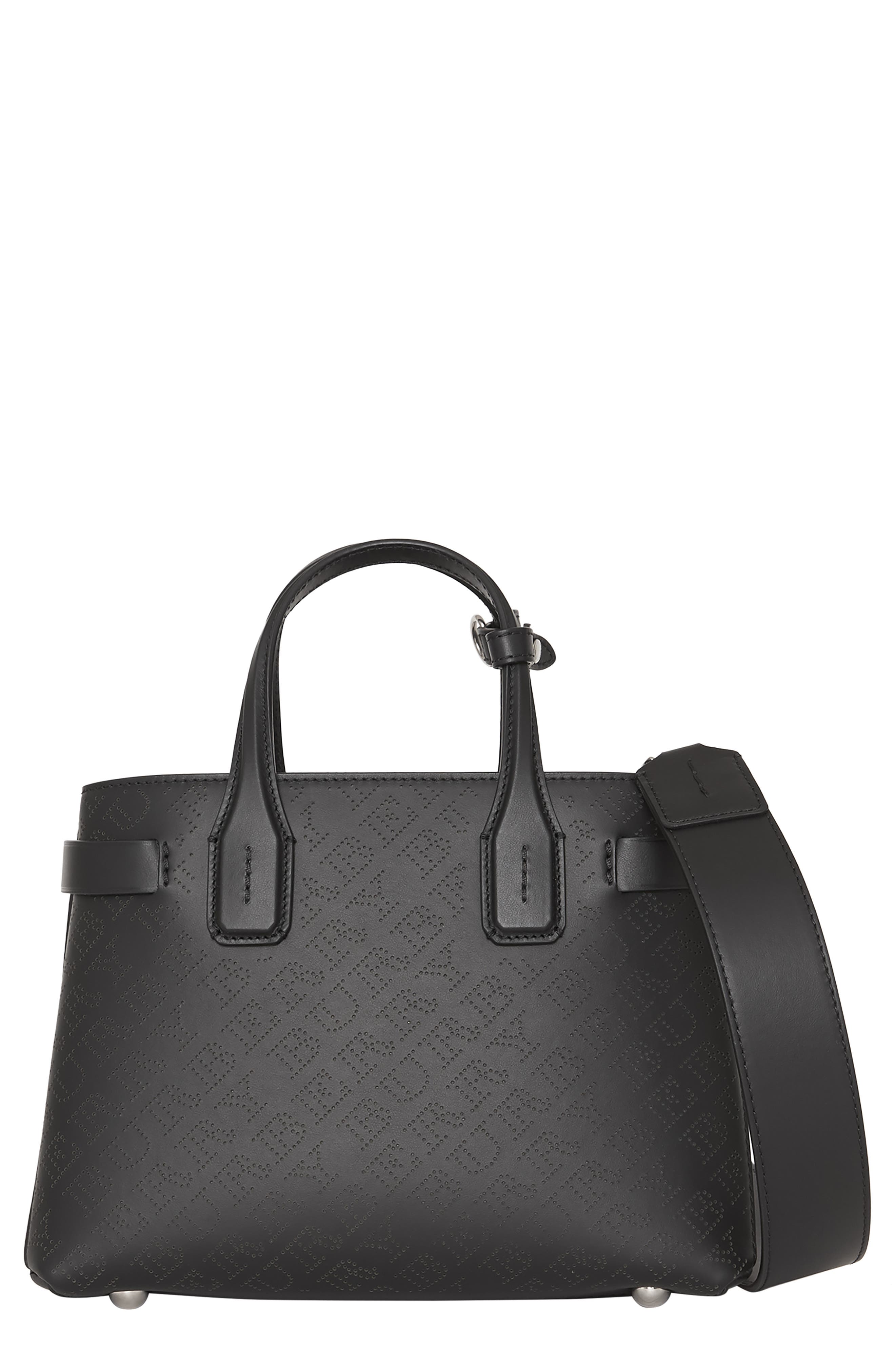 burberry perforated bag