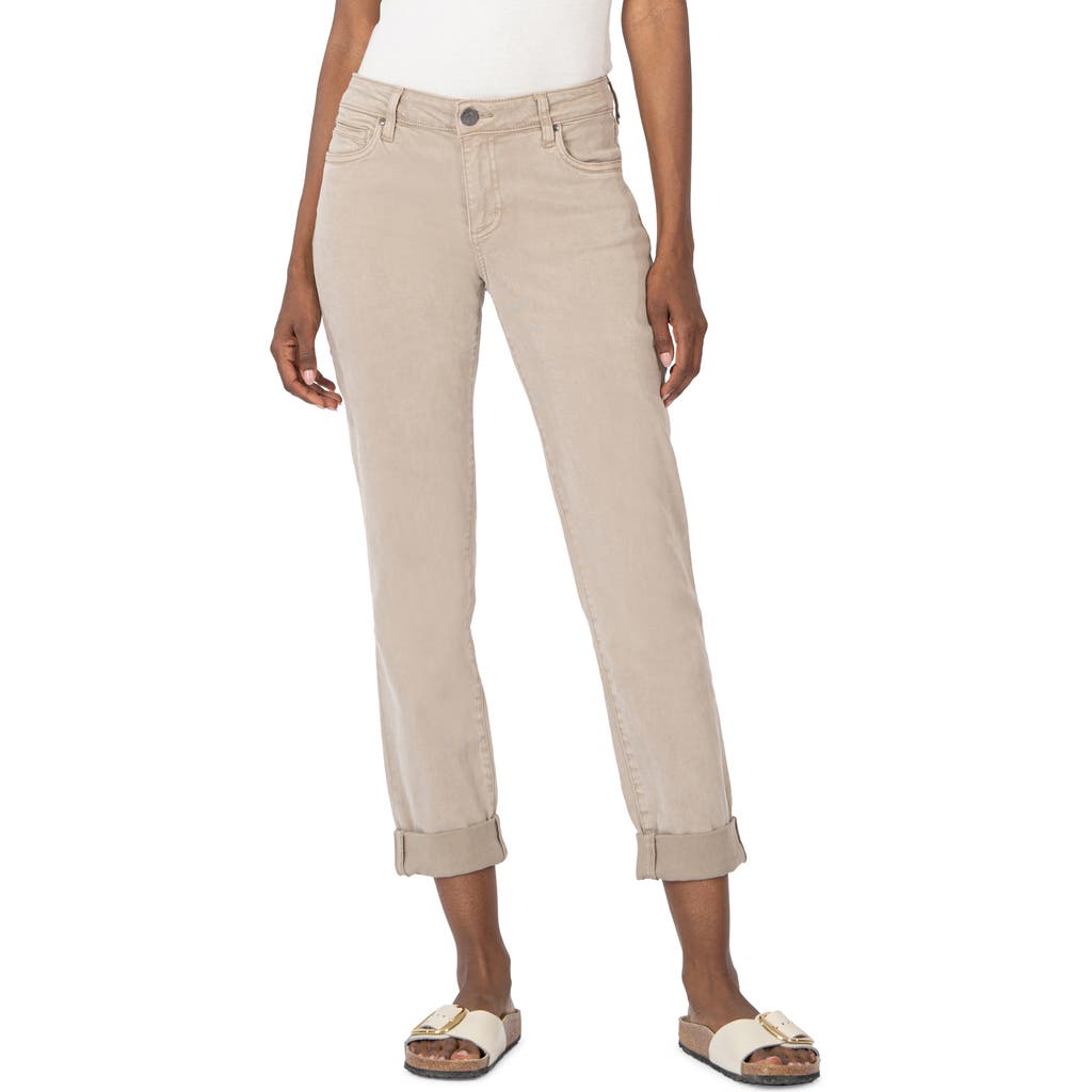 Kut From The Kloth Catherine Mid Rise Boyfriend Jeans In Neutral