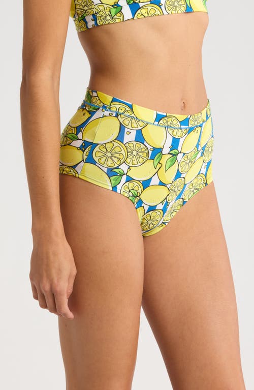 Shop Meundies Feelfree High Waist Briefs In Squeeze The Day