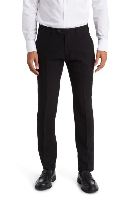 Emporio Armani Flat Front Trousers in at Nordstrom