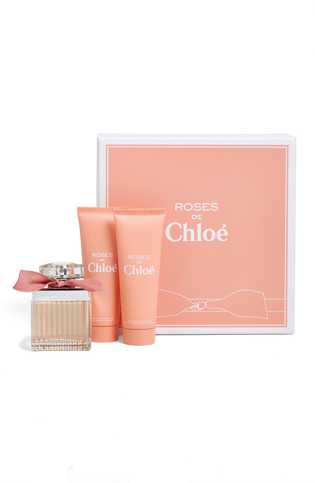 chloe roses gift set