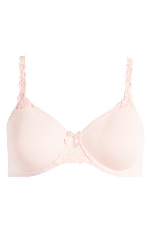 Shop Simone Perele Andora Underwire Minimizer Bra In Blush