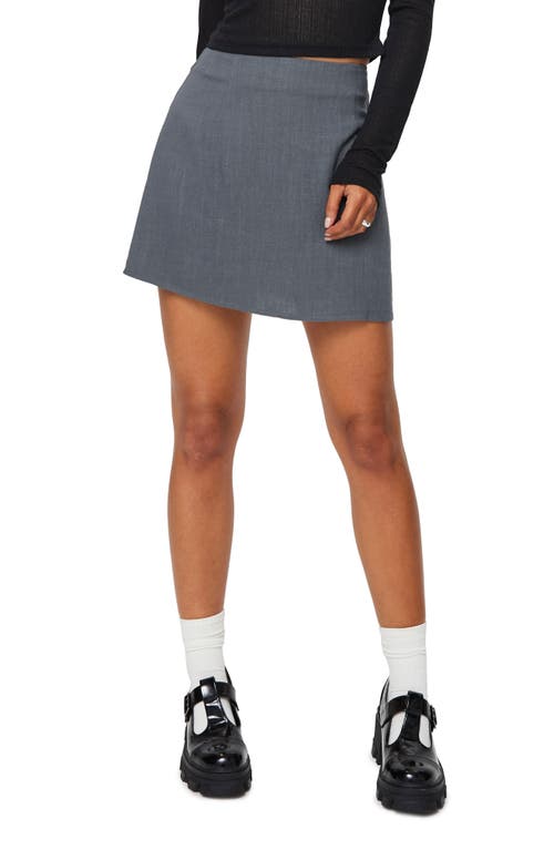 Selby Miniskirt in Grey