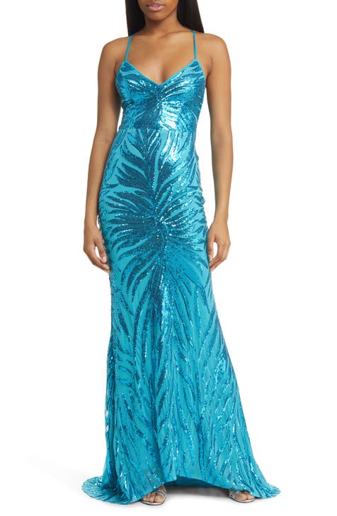 Sparkle Til Dawn Sequin Mermaid Gown