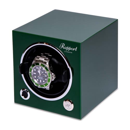 Rapport London Evolution Single Watch Winder In Green